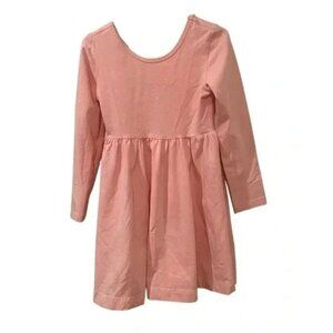 Girls Pink Long Sleeve Dress By Peaches And Pigtails Size 6